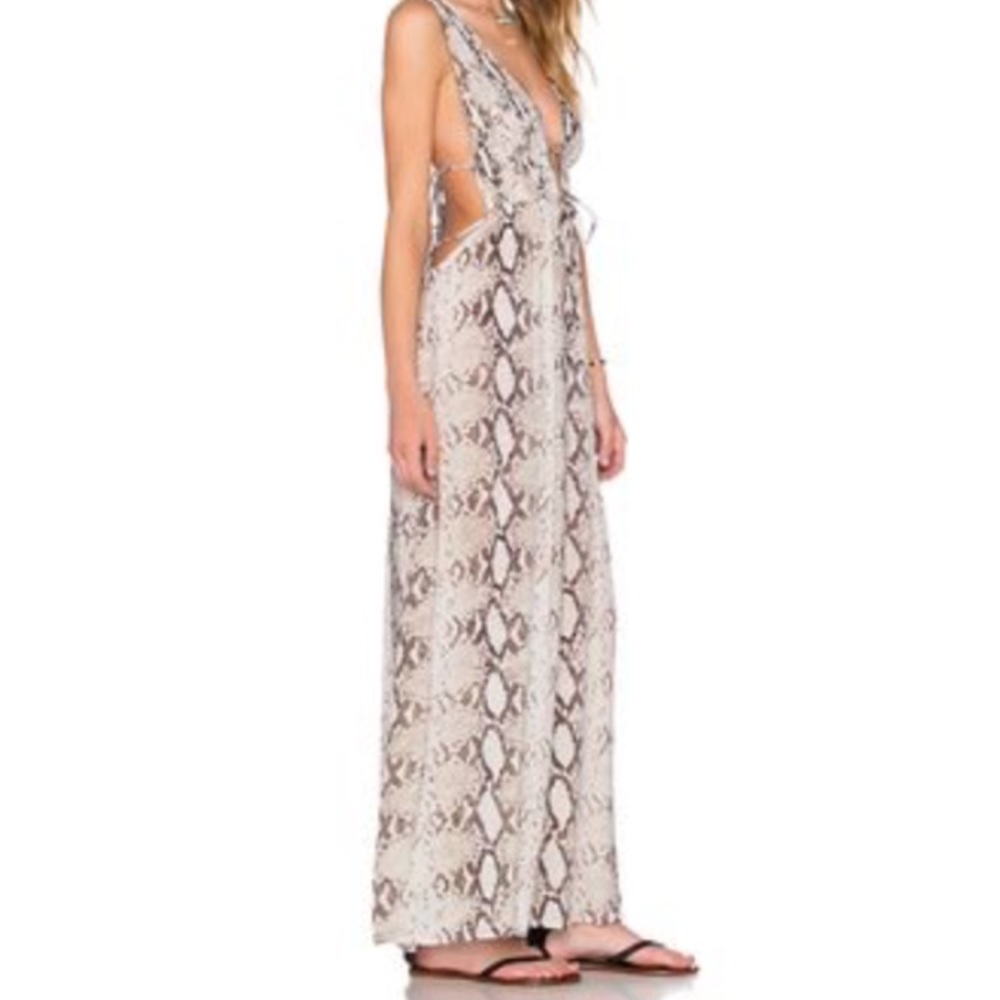 Indah snake skin maxi dress! Worn once!